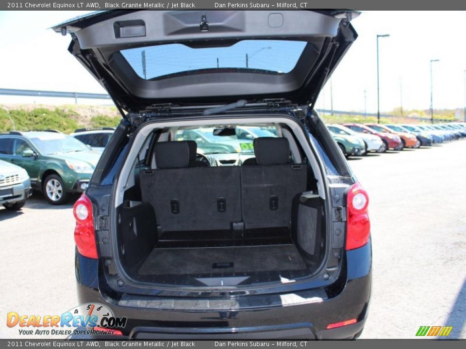 2011 Chevrolet Equinox LT AWD Black Granite Metallic / Jet Black Photo #8