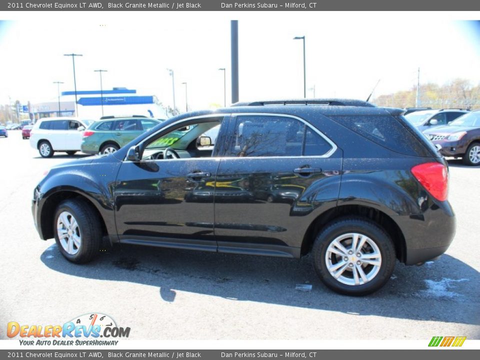 2011 Chevrolet Equinox LT AWD Black Granite Metallic / Jet Black Photo #11
