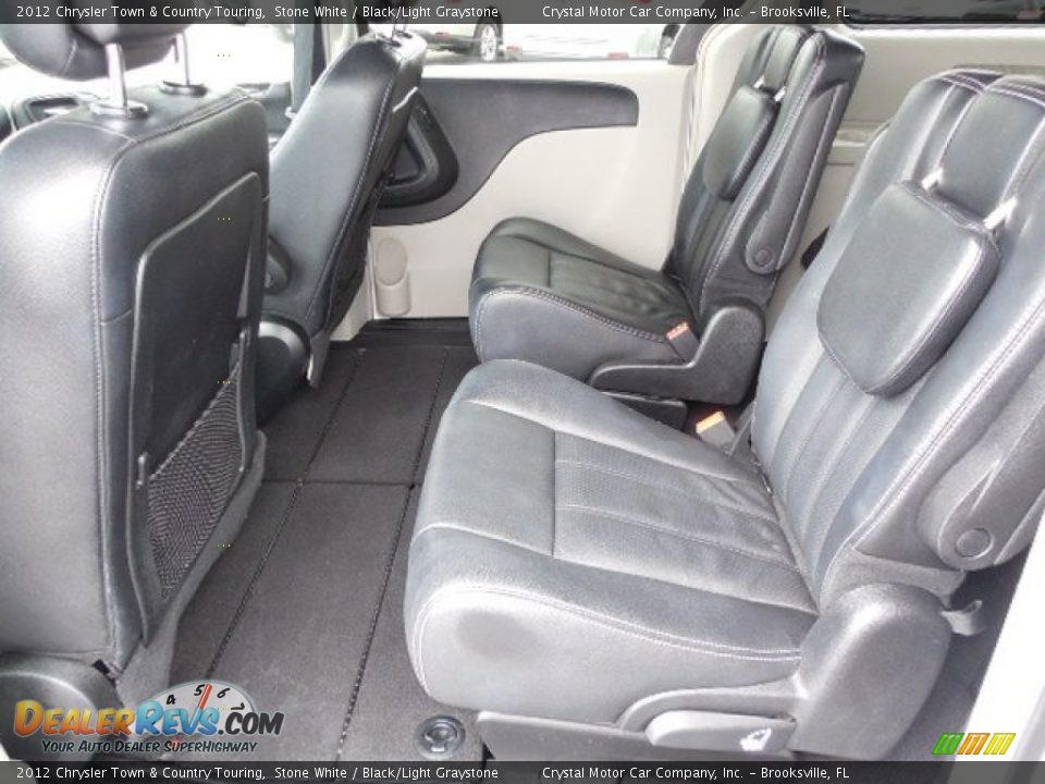 2012 Chrysler Town & Country Touring Stone White / Black/Light Graystone Photo #5