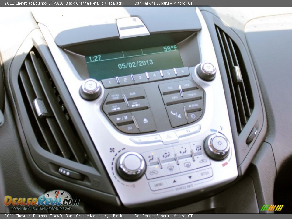2011 Chevrolet Equinox LT AWD Black Granite Metallic / Jet Black Photo #13