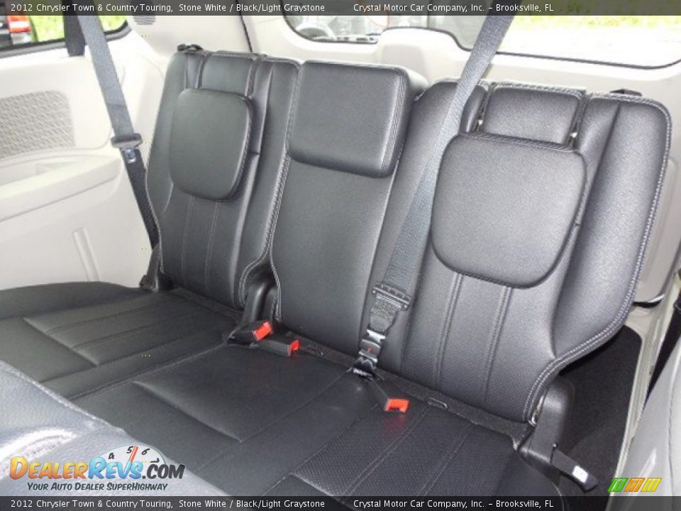 2012 Chrysler Town & Country Touring Stone White / Black/Light Graystone Photo #7