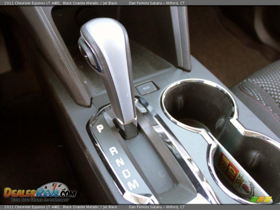 2011 Chevrolet Equinox LT AWD Black Granite Metallic / Jet Black Photo #14