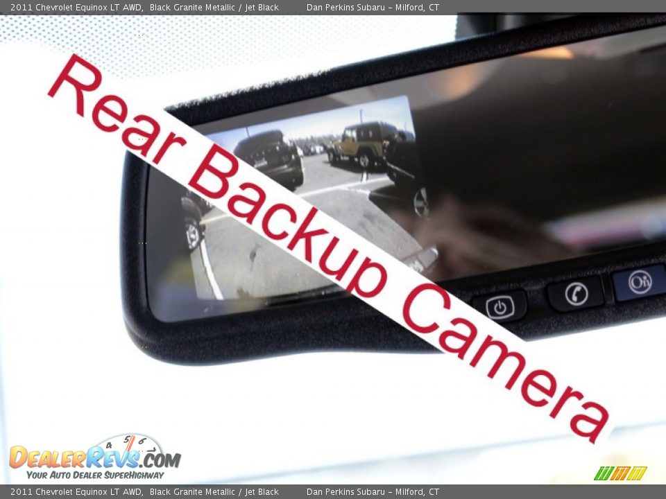 2011 Chevrolet Equinox LT AWD Black Granite Metallic / Jet Black Photo #15