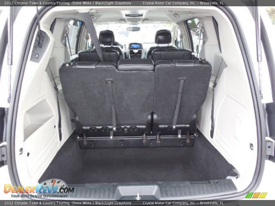 2012 Chrysler Town & Country Touring Stone White / Black/Light Graystone Photo #9