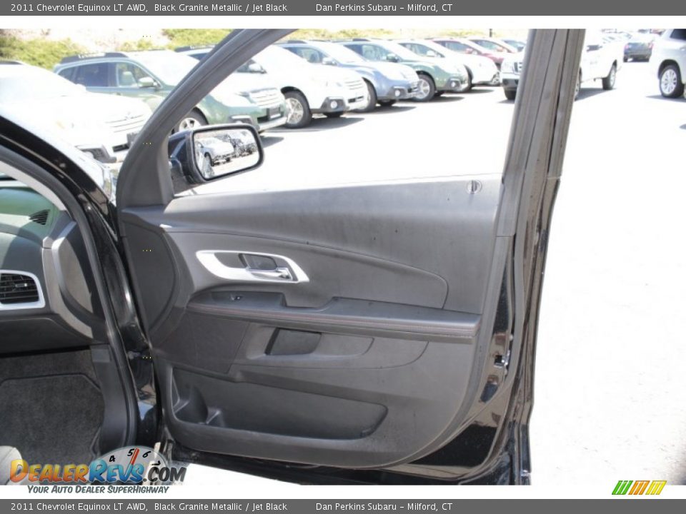 2011 Chevrolet Equinox LT AWD Black Granite Metallic / Jet Black Photo #17