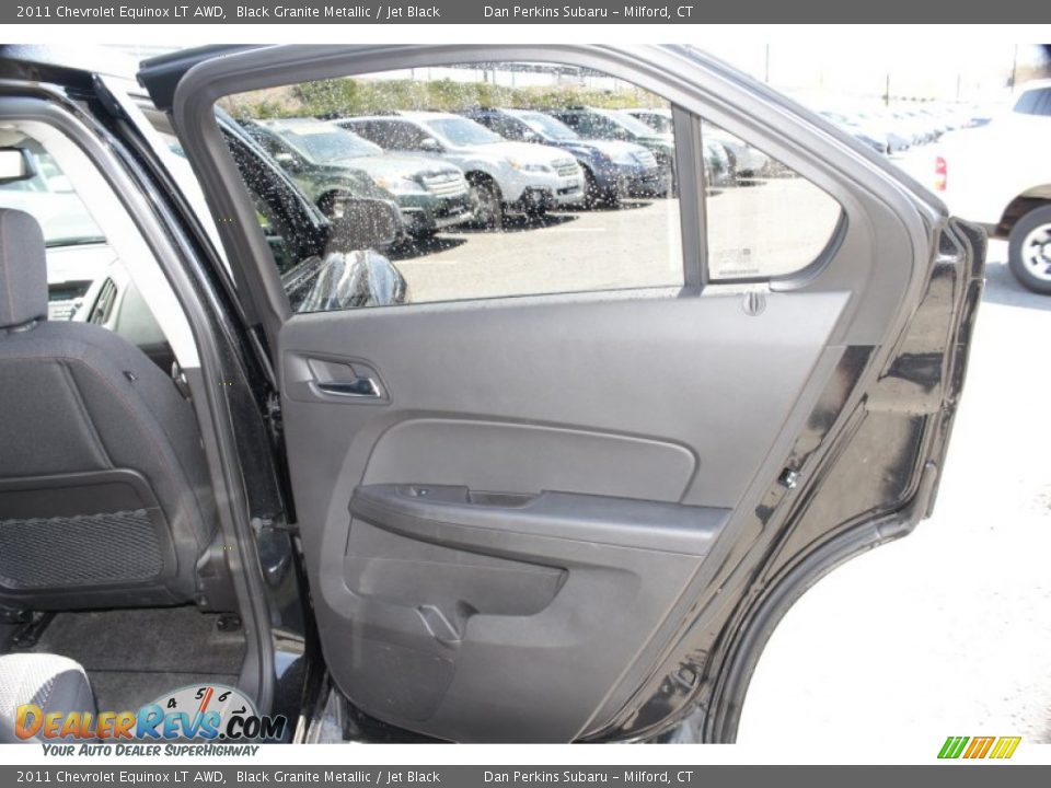 2011 Chevrolet Equinox LT AWD Black Granite Metallic / Jet Black Photo #18
