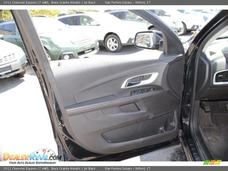 2011 Chevrolet Equinox LT AWD Black Granite Metallic / Jet Black Photo #19