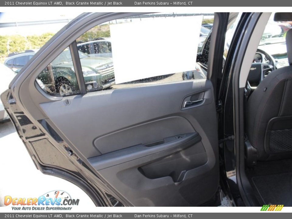 2011 Chevrolet Equinox LT AWD Black Granite Metallic / Jet Black Photo #20