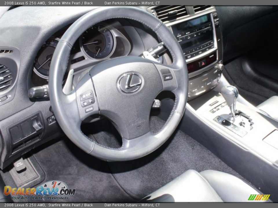 2008 Lexus IS 250 AWD Starfire White Pearl / Black Photo #4