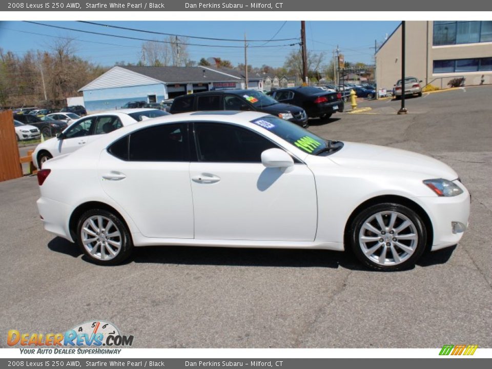2008 Lexus IS 250 AWD Starfire White Pearl / Black Photo #5