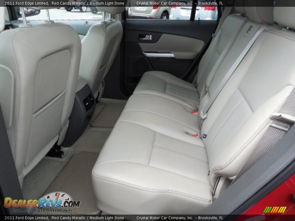 Rear Seat of 2011 Ford Edge Limited Photo #5