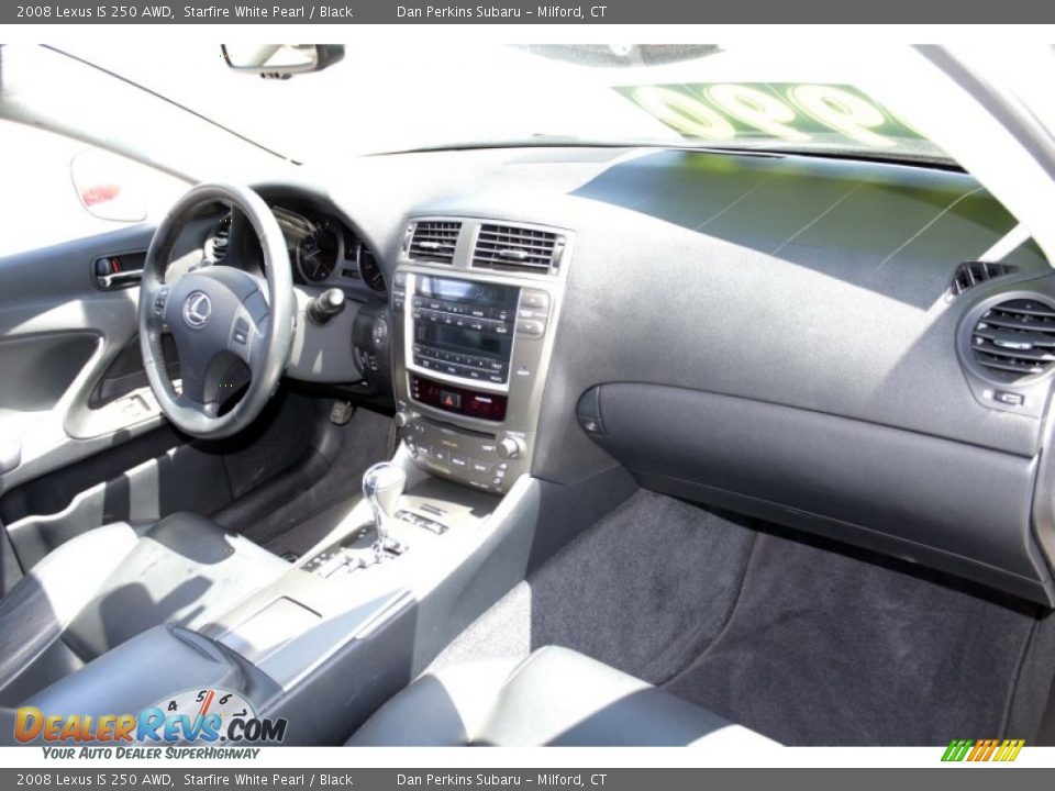 2008 Lexus IS 250 AWD Starfire White Pearl / Black Photo #9