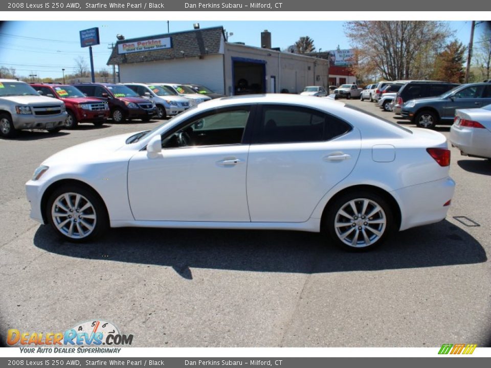 2008 Lexus IS 250 AWD Starfire White Pearl / Black Photo #11