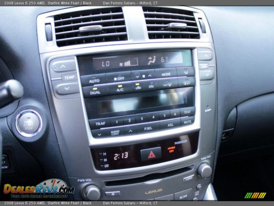 2008 Lexus IS 250 AWD Starfire White Pearl / Black Photo #12