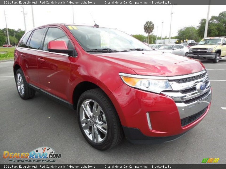Front 3/4 View of 2011 Ford Edge Limited Photo #11