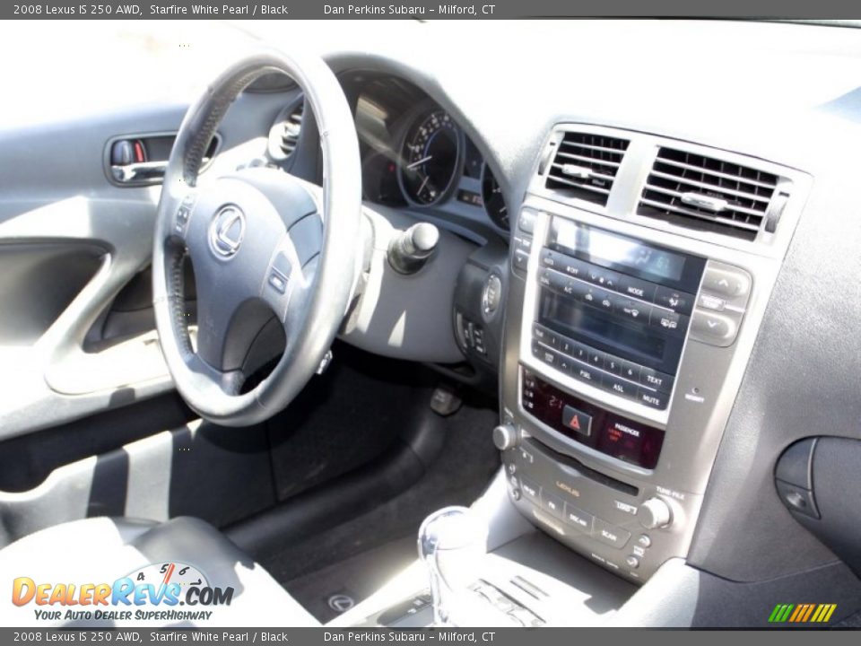 2008 Lexus IS 250 AWD Starfire White Pearl / Black Photo #14