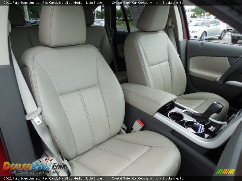 Medium Light Stone Interior - 2011 Ford Edge Limited Photo #13
