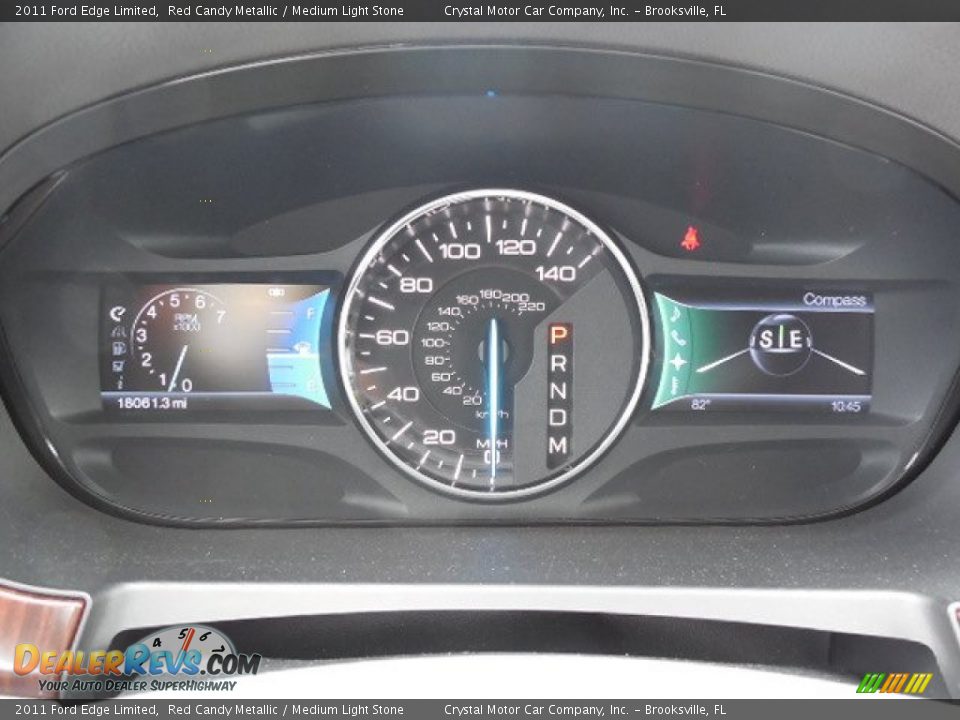 2011 Ford Edge Limited Gauges Photo #19