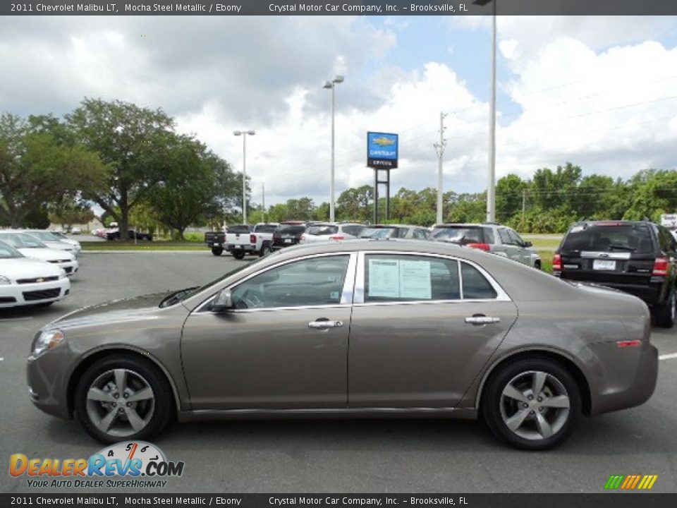 2011 Chevrolet Malibu LT Mocha Steel Metallic / Ebony Photo #2
