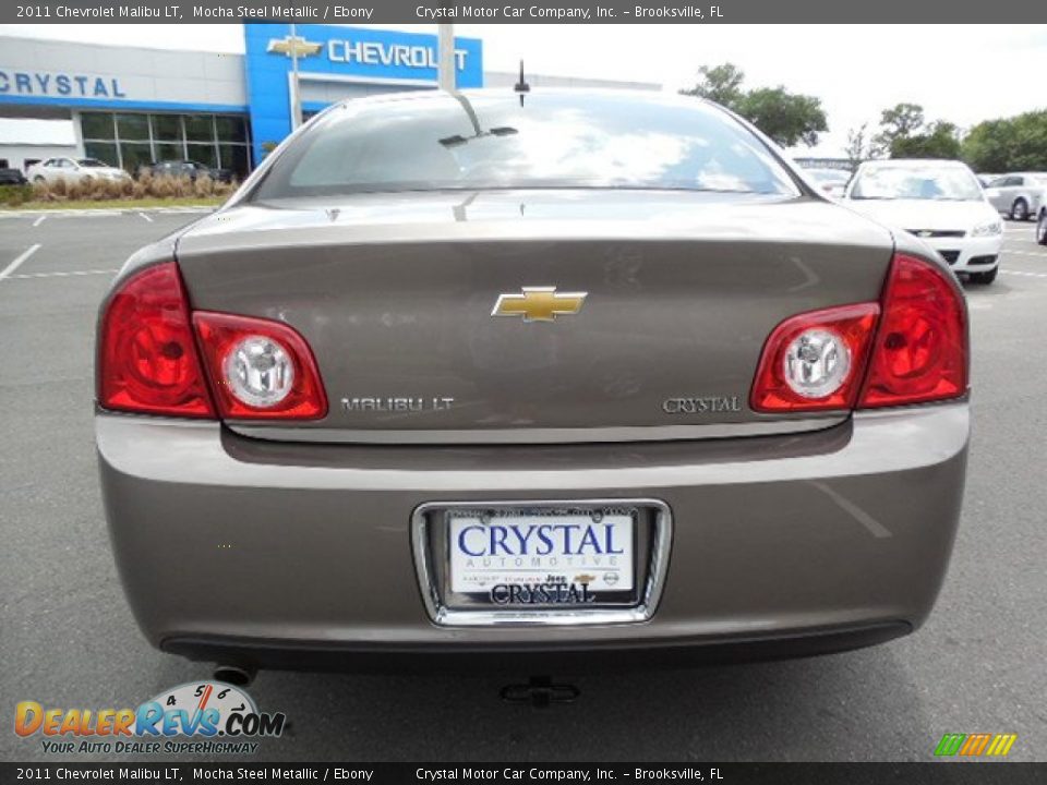 2011 Chevrolet Malibu LT Mocha Steel Metallic / Ebony Photo #7