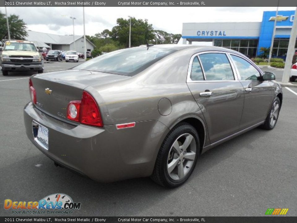 2011 Chevrolet Malibu LT Mocha Steel Metallic / Ebony Photo #8