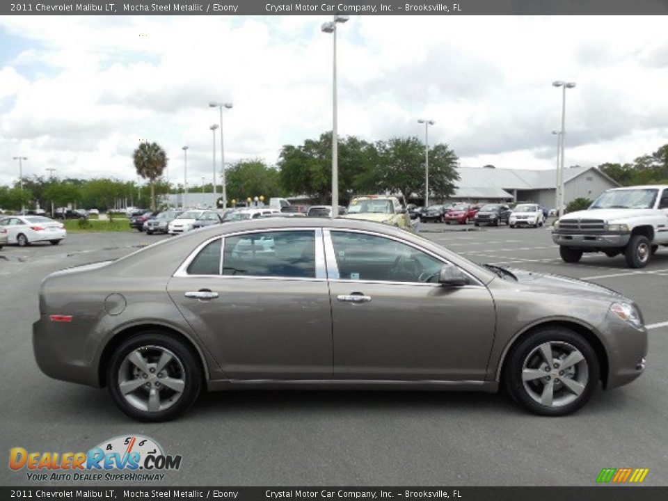 2011 Chevrolet Malibu LT Mocha Steel Metallic / Ebony Photo #9