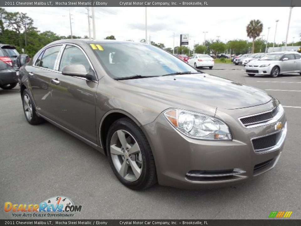 2011 Chevrolet Malibu LT Mocha Steel Metallic / Ebony Photo #10