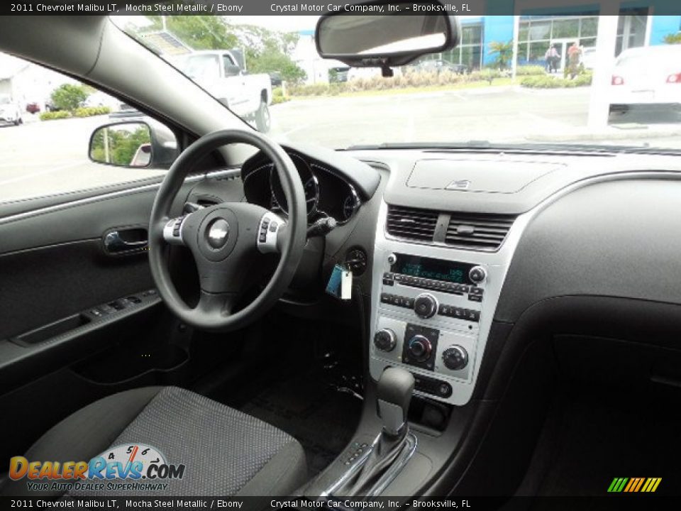 2011 Chevrolet Malibu LT Mocha Steel Metallic / Ebony Photo #11