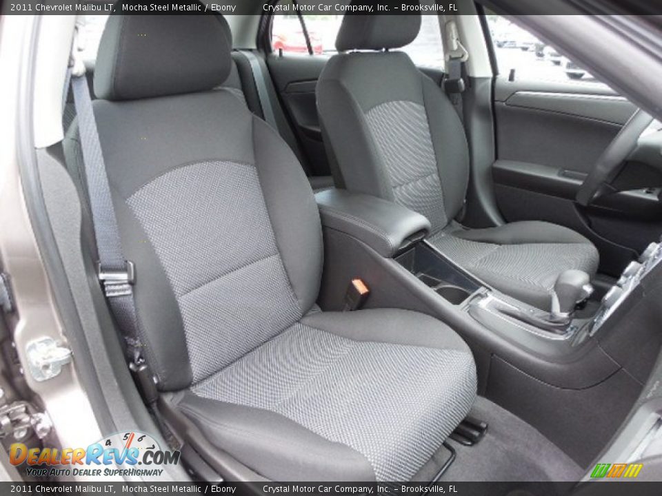 2011 Chevrolet Malibu LT Mocha Steel Metallic / Ebony Photo #12