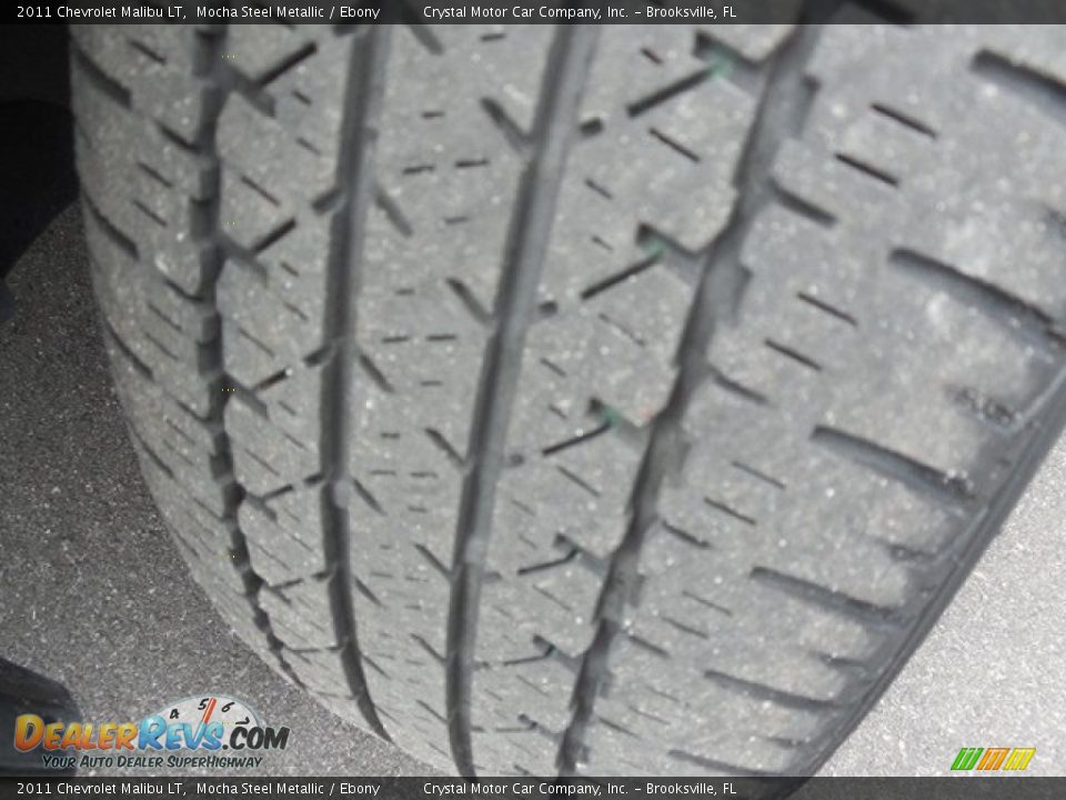 2011 Chevrolet Malibu LT Mocha Steel Metallic / Ebony Photo #15