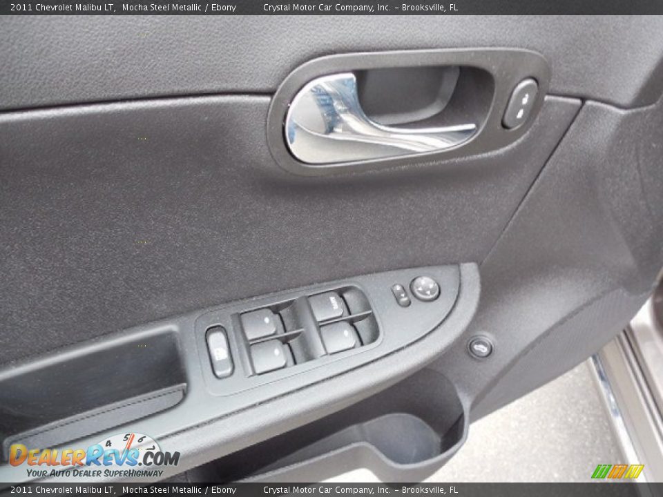 2011 Chevrolet Malibu LT Mocha Steel Metallic / Ebony Photo #17