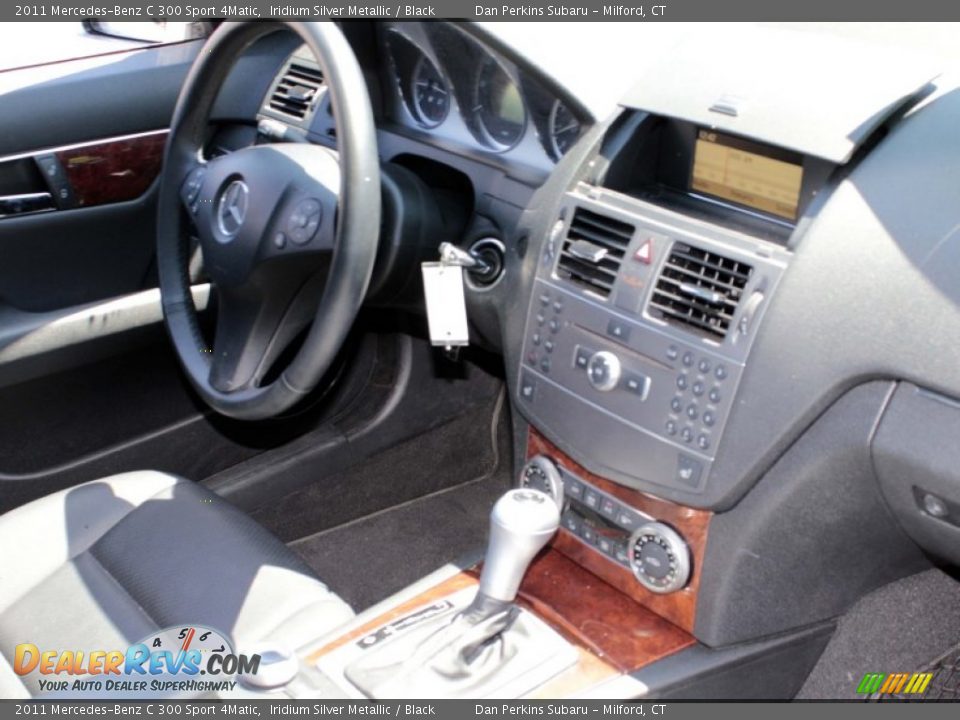 2011 Mercedes-Benz C 300 Sport 4Matic Iridium Silver Metallic / Black Photo #5