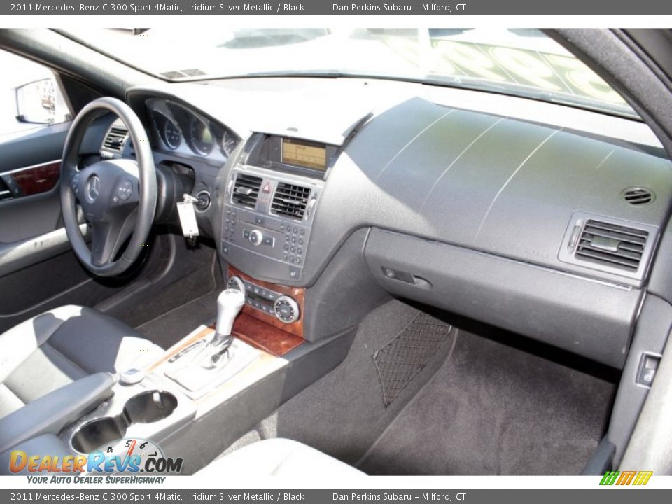 2011 Mercedes-Benz C 300 Sport 4Matic Iridium Silver Metallic / Black Photo #9