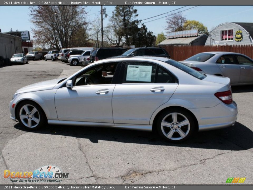 2011 Mercedes-Benz C 300 Sport 4Matic Iridium Silver Metallic / Black Photo #11