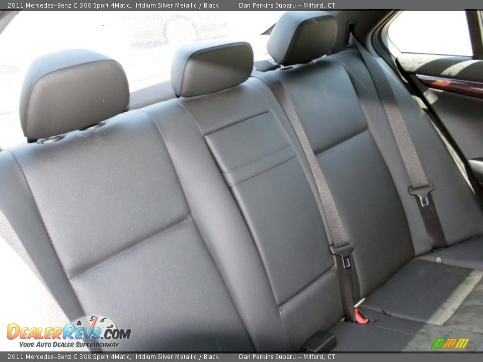2011 Mercedes-Benz C 300 Sport 4Matic Iridium Silver Metallic / Black Photo #12