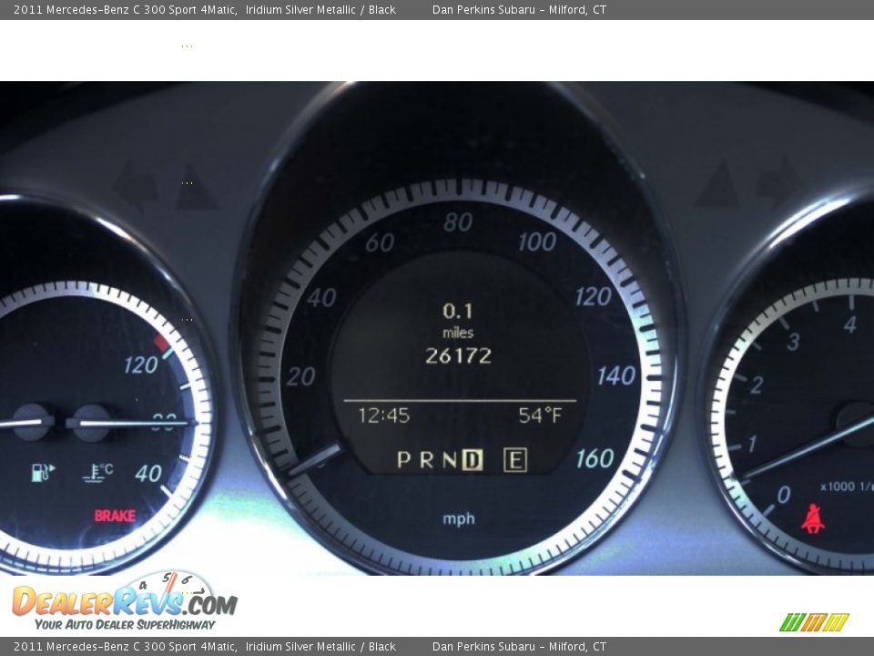 2011 Mercedes-Benz C 300 Sport 4Matic Iridium Silver Metallic / Black Photo #16