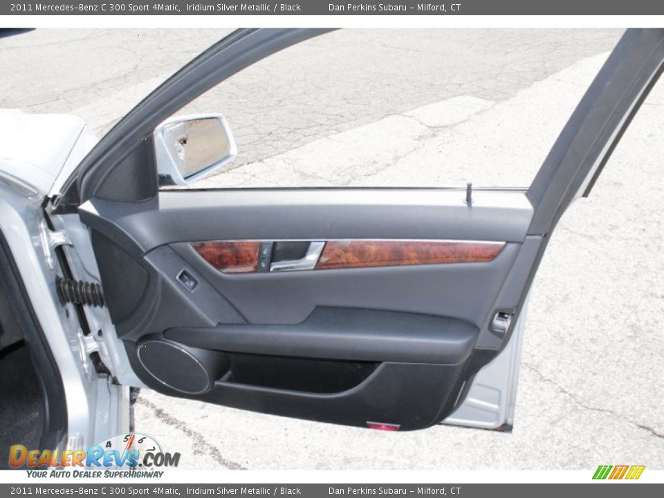 2011 Mercedes-Benz C 300 Sport 4Matic Iridium Silver Metallic / Black Photo #17