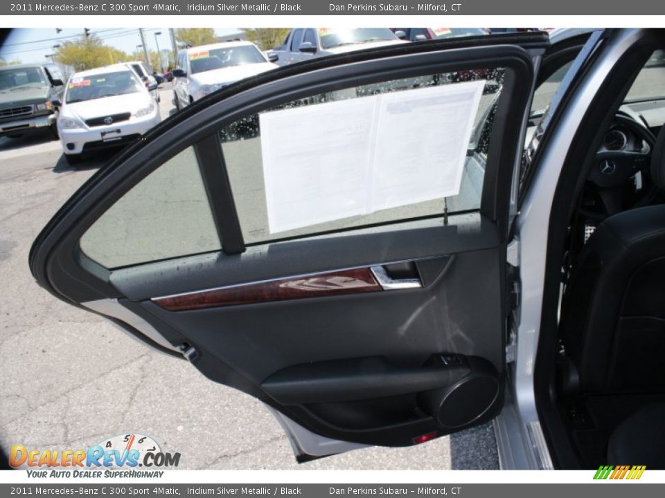 2011 Mercedes-Benz C 300 Sport 4Matic Iridium Silver Metallic / Black Photo #18