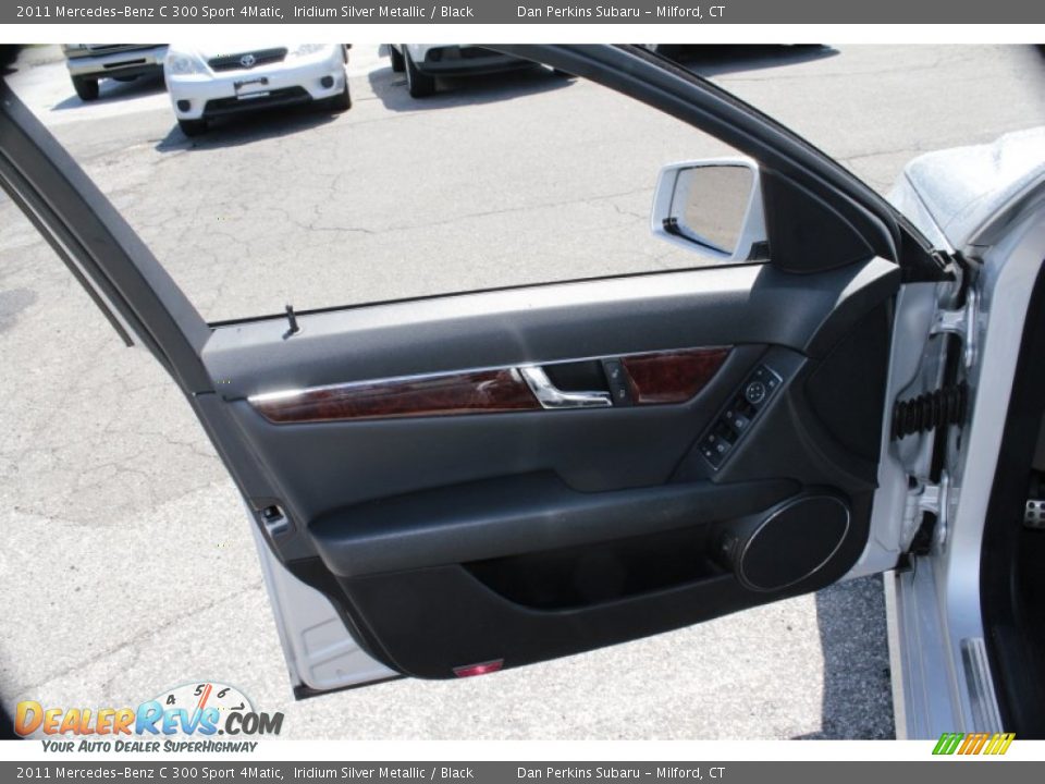 2011 Mercedes-Benz C 300 Sport 4Matic Iridium Silver Metallic / Black Photo #19