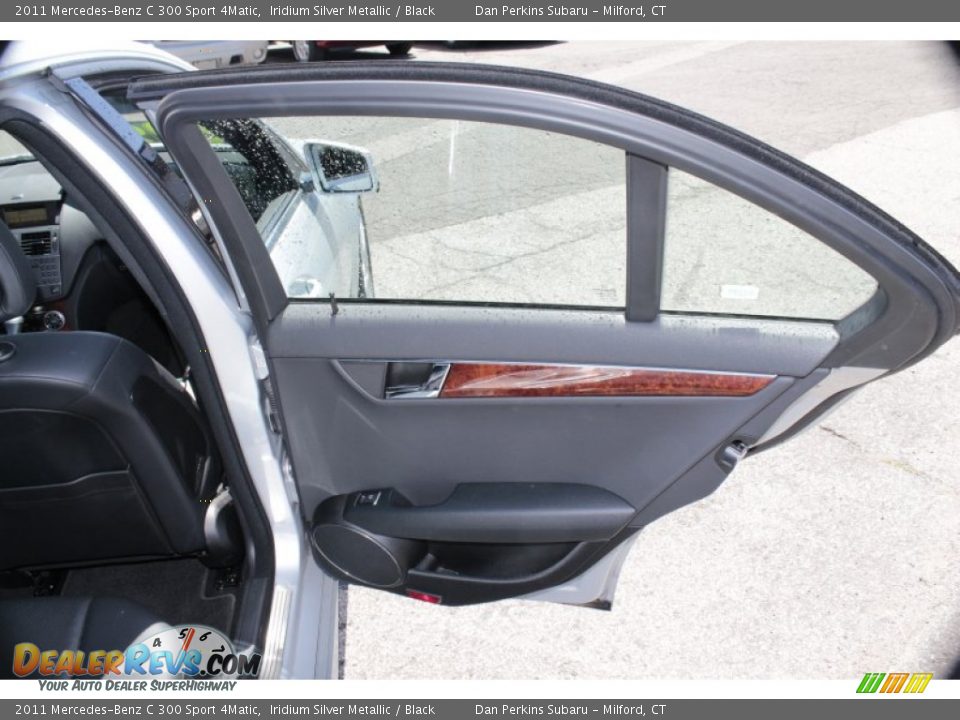 2011 Mercedes-Benz C 300 Sport 4Matic Iridium Silver Metallic / Black Photo #20