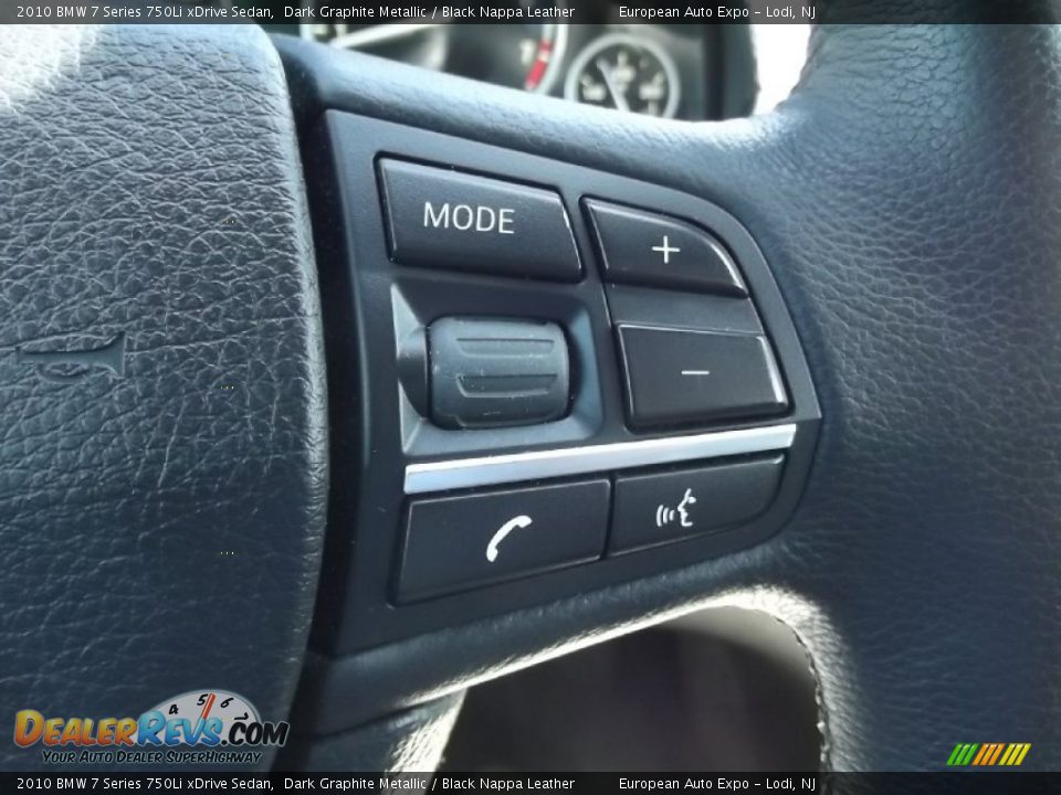 Controls of 2010 BMW 7 Series 750Li xDrive Sedan Photo #20