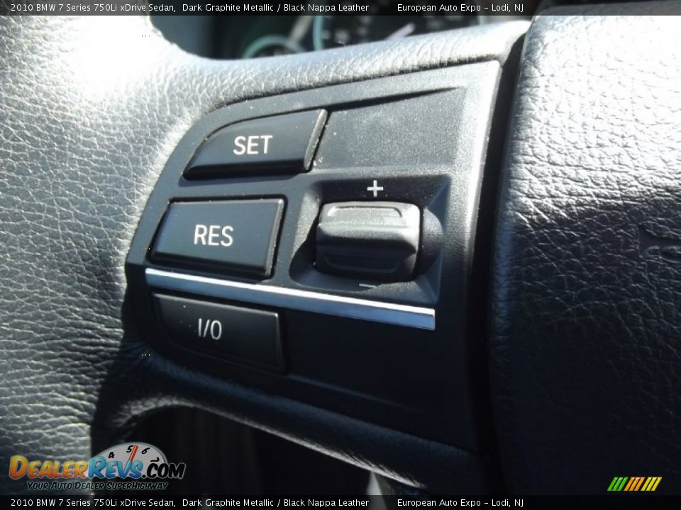 Controls of 2010 BMW 7 Series 750Li xDrive Sedan Photo #21