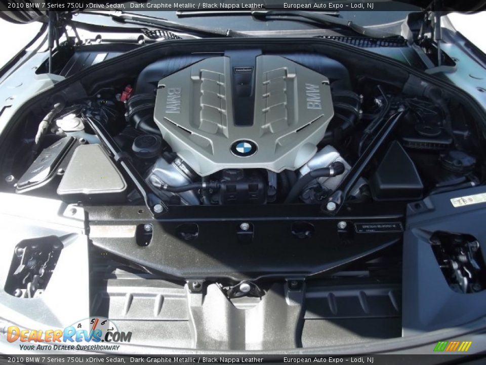 2010 BMW 7 Series 750Li xDrive Sedan 4.4 Liter DFI Twin-Turbocharged DOHC 32-Valve VVT V8 Engine Photo #33