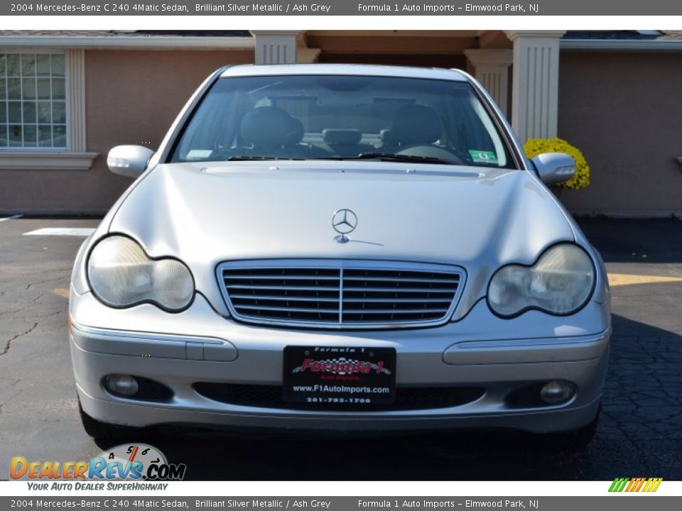2004 Mercedes-Benz C 240 4Matic Sedan Brilliant Silver Metallic / Ash Grey Photo #2
