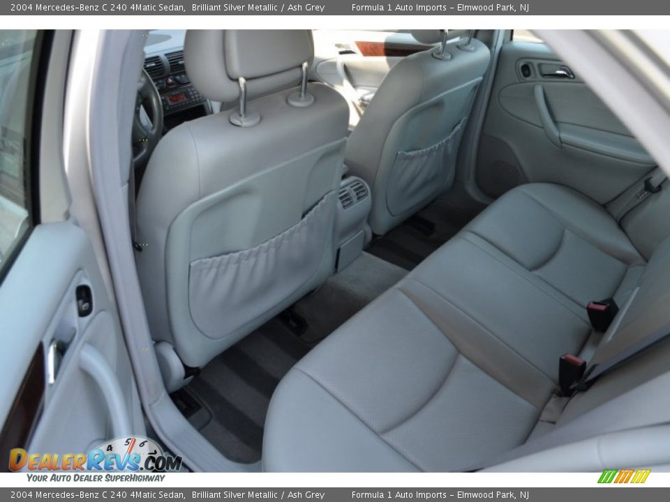 2004 Mercedes-Benz C 240 4Matic Sedan Brilliant Silver Metallic / Ash Grey Photo #11