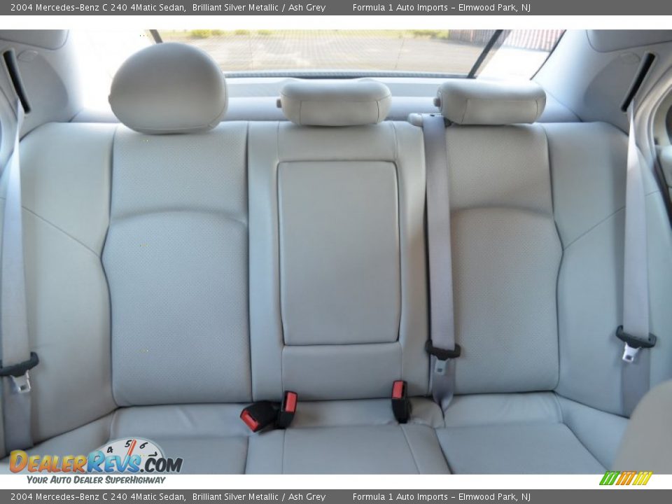 2004 Mercedes-Benz C 240 4Matic Sedan Brilliant Silver Metallic / Ash Grey Photo #21