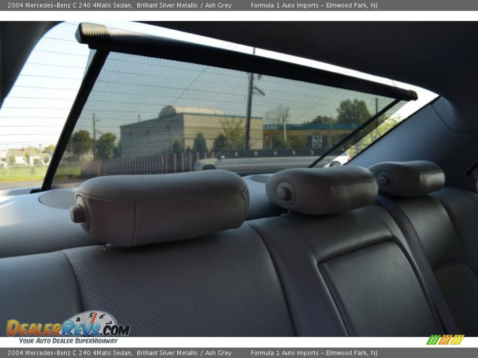 2004 Mercedes-Benz C 240 4Matic Sedan Brilliant Silver Metallic / Ash Grey Photo #22
