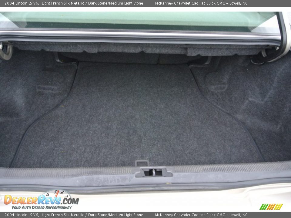 2004 Lincoln LS V6 Light French Silk Metallic / Dark Stone/Medium Light Stone Photo #19