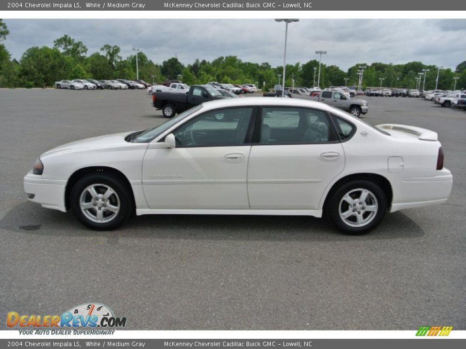 White 2004 Chevrolet Impala LS Photo #3