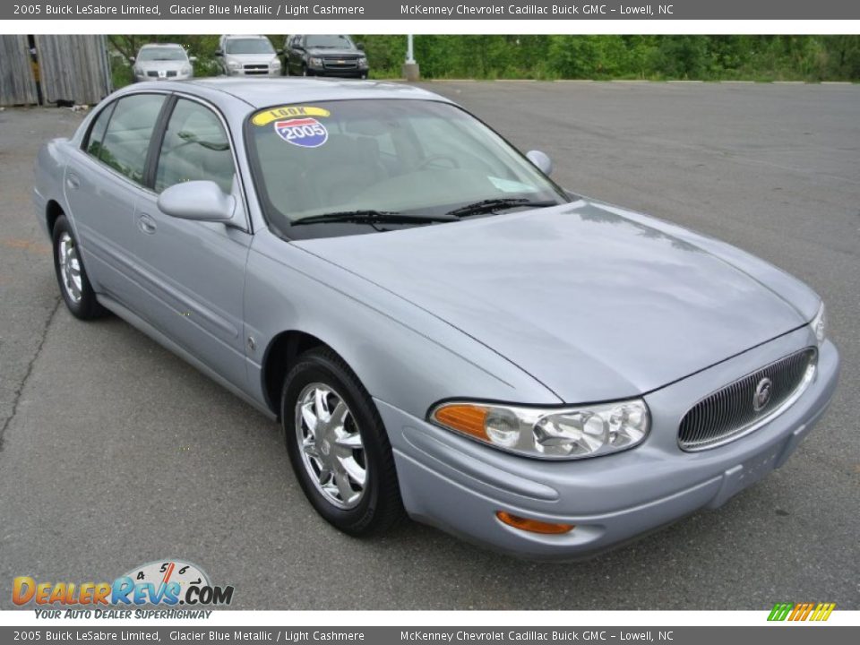 2005 Buick LeSabre Limited Glacier Blue Metallic / Light Cashmere Photo #2